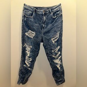 American eagle distressed denim